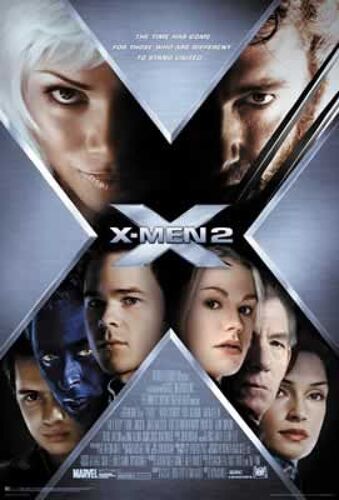 X-Men 2 -  - Affiche / Poster Envoi En Tube