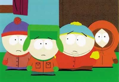 South Park - 4 Boys Standing - Affiche / Poster Envoi En Tube