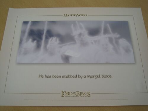 Lord Of The Rings - Morgul Blade - Affiche / Lithographie Envoi En Tube