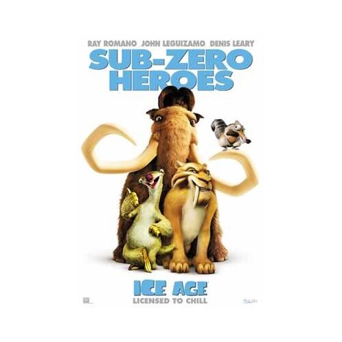Ice Age    - Sub-Zero - Affiche / Poster Envoi En Tube