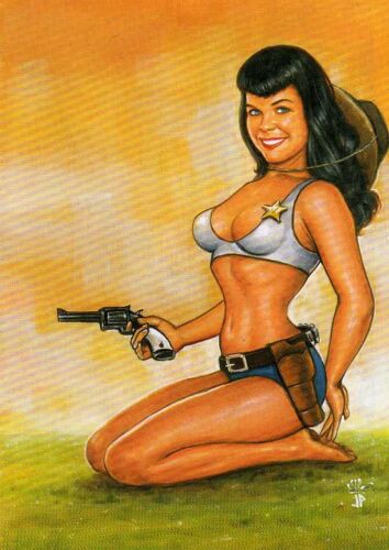 Pin Up - Bettie Page Private Collection - Carte Promo Nsu Bp9
