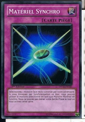 Materiel Synchro Dp10-Fr030 Super Rare