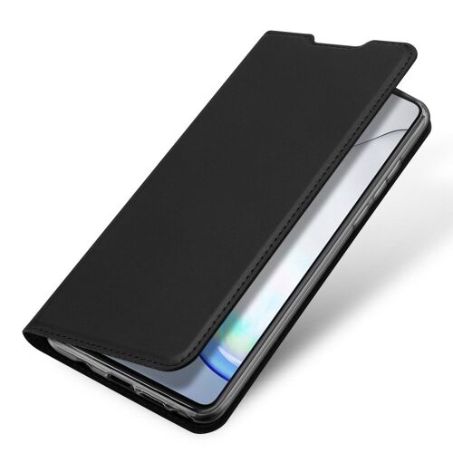 Etui Folio ultra-fin noir Galaxy Note-10 LITE rabat latéral magnétique