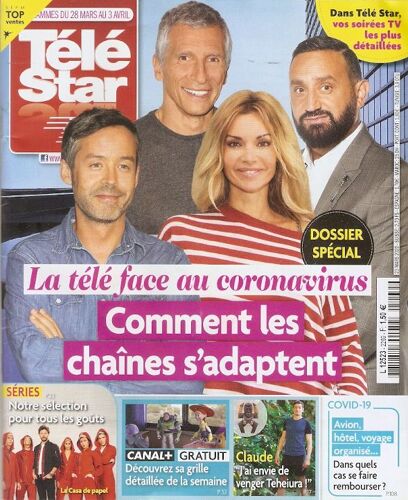 Jennifer Lawrence 2p/ Clara Morgane 1p/ Black M 1p/ Casa De Papel 1/2p/ Lucy Liu 1p/ Maia Reficco 1p