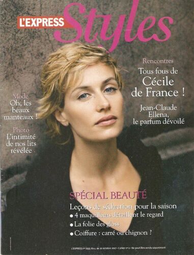 Cecile De France 4p/ Jean Claude Ellena 4p/ John Galliano 1/2p/ Agnes B. 1p/ Philippe Lavil 1/3p