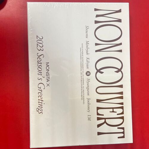 Monsta X · 2023 Season's Greetings : Mon Couvert (Desk Calendar Version)