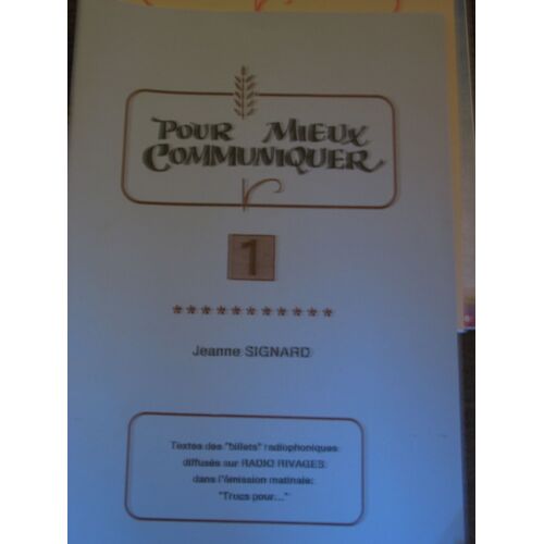 Pour Mieux Communiquer  1