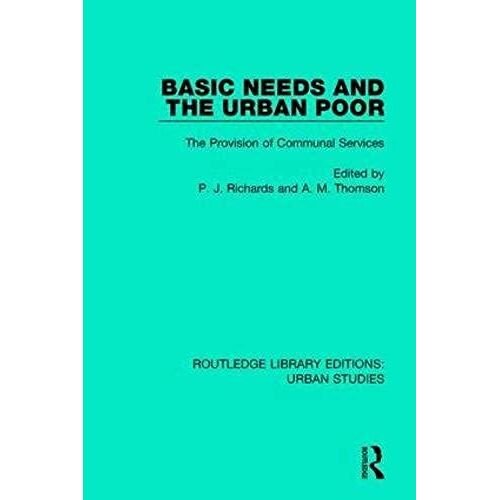 Basic Needs And The Urban Poor