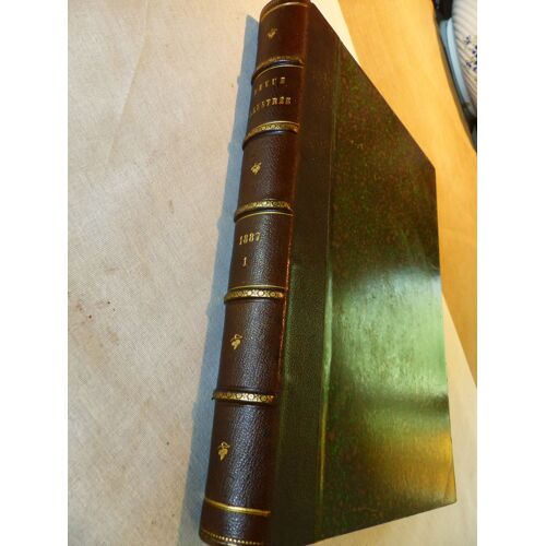 Revue Illustree Annee 1887 Complet De Ces Deux Tomes (1+2) Baschet Editeur