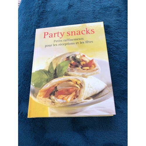 Livre Recette Party Snacks
