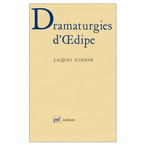 Dramaturgies D'êdipe