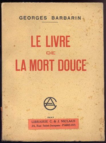 Le Livre De La Mort Douce