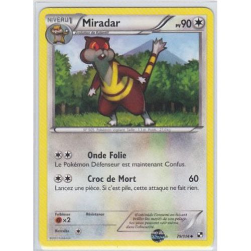 Miradar Niv 1 'noir&blanc' 90 Pv 79/114