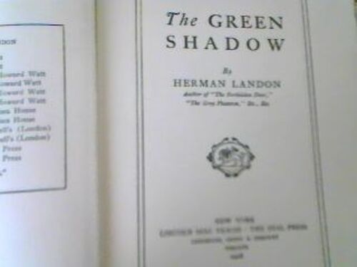 The Green Shadow