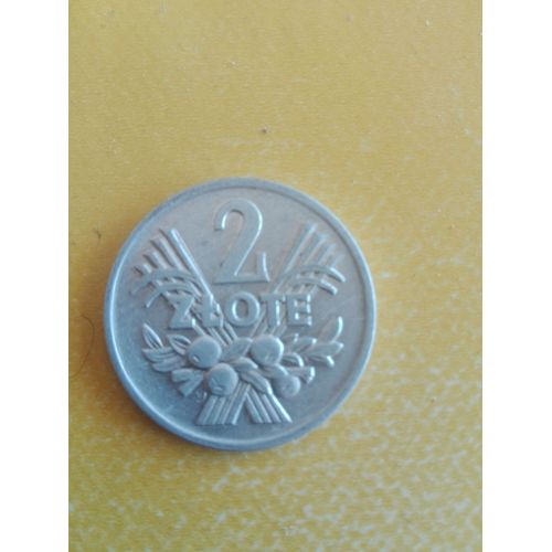 2 Zlotys Pologne 1974