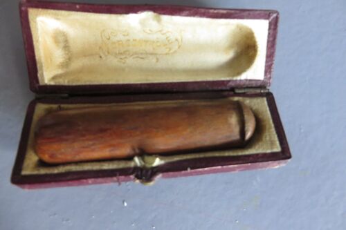 Porte Cigarette Bois Ancien