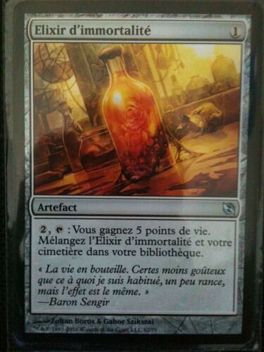 Elixir D'immortalité ( Elixir Of Immortality ) - Magic Mtg - Unco Elpeth Vs Tezzeret - U