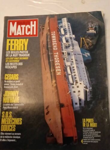 Paris Match 20 Mars 1987