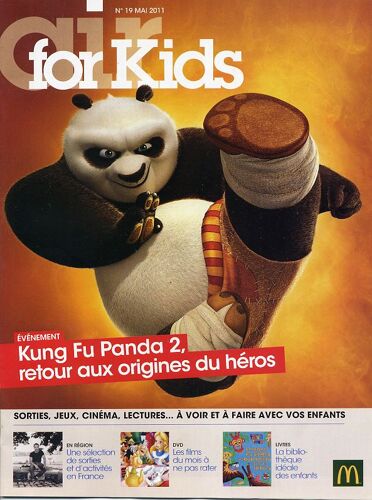 Air For Kids 19 : Fête Des Mères 2011 // Kung Fu Panda 2 // Exposition "Brassens Ou La Liberté"