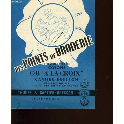 Des Points De Broderie À Exécuter Avec Les Cotons