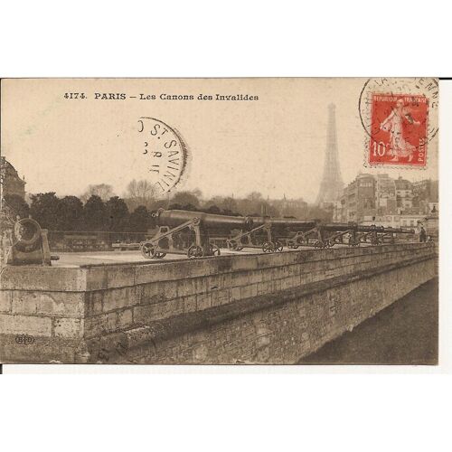 Paris , Les Canons Des Invalides.