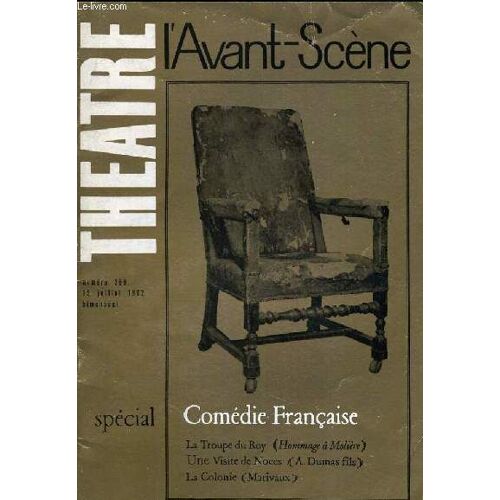 L'avant-Scene - Theatre N° 269 - Spécial Comédie Française.