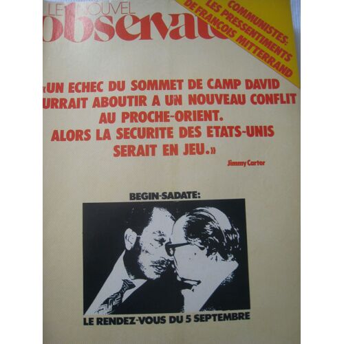 "Un Échec Du Sommet De Camp David Pourrait Aboutir À Un Nouveau Conflit Au Proche-Orient. Alors La