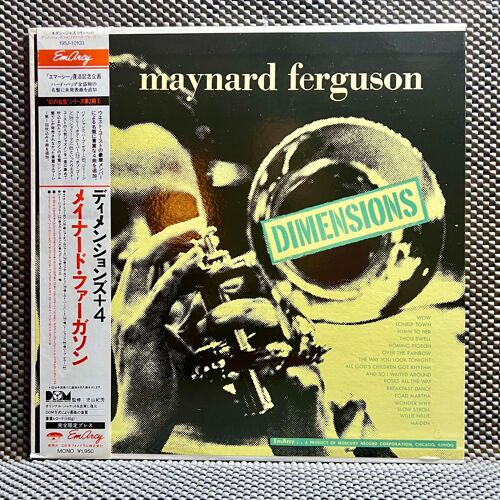 Maynard Ferguson- Dimensions [Vinyl Lp - Japan Press - Mono - 1988 - 195j-10103 - Nm/Mint] Jazz Big Band