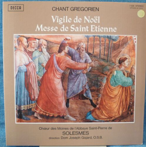 Chant Gregorien, Vigile De Noël Messe De Saint Etienne
