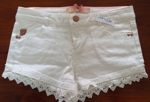 Short Blanc Dentelles
