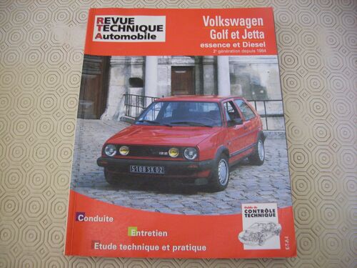 Revue Technique Volkswagen Golf Et Jetta Ess Et Diesel