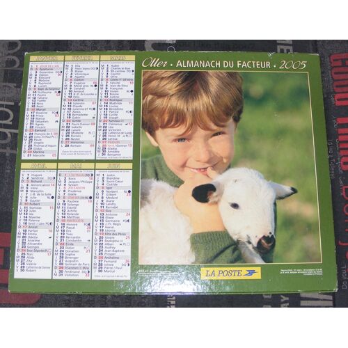 Almanach Du Facteur Année 2005