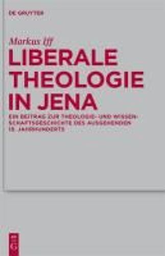 Liberale Theologie In Jena