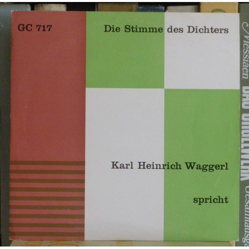 Karl Heinrich Waggerl  Spricht : Wanderung Und Heimkehr Grammoclub Ex Libris