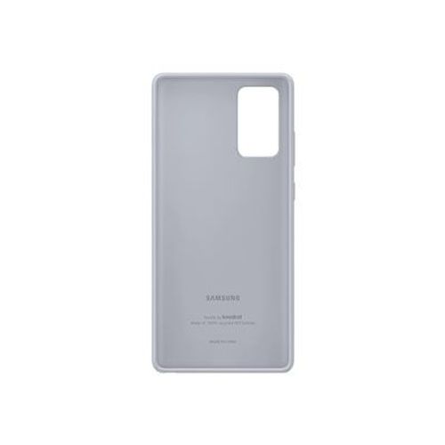 Samsung Kvadrat Cover Ef-Xn980 - Coque De Protection Pour Téléphone Portable - Pet, Textile - Gris - Pour Galaxy Note20, Note20 5g