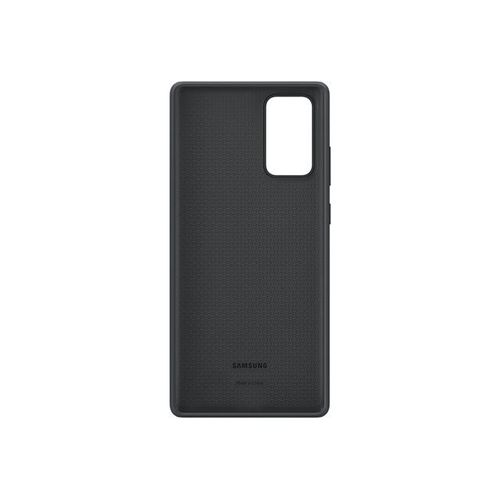 Samsung Silicone Cover Ef-Pn980 - Coque De Protection Pour Téléphone Portable - Silicone - Noir Mystique - Pour Galaxy Note20, Note20 5g
