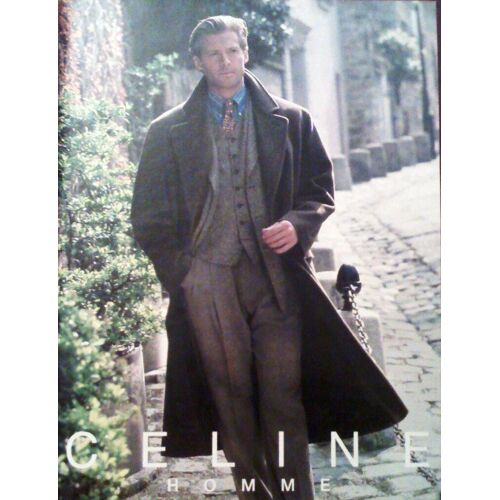 (Pub) Publicité Ancienne (Novembre 1995) Pour La Marque De Vêtements Homme " Céline "