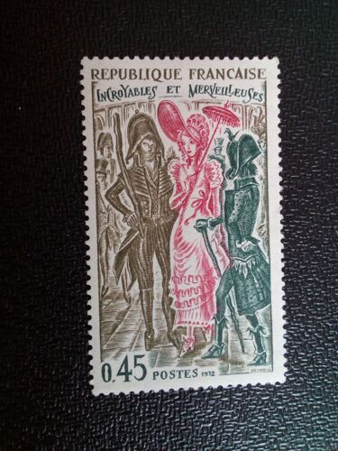 Timbre France Yt 1729 Incroyable Et Magnifique Par Carle Vernet 1972 ( 10804 )
