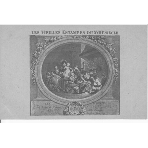 Les Vieilles Estampes Du 18ème Siècle - Carte Publicitaire De La Chocolaterie Matte Fils De Montpelier - Tbe - Ref 060859