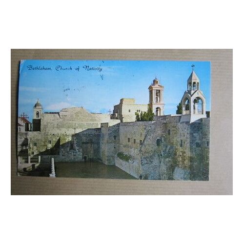 Carte Postale : Bethleem, Église De La Nativité