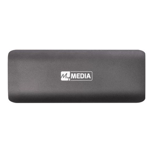 Verbatim MyMedia - SSD - 256 Go - externe (portable) - M.2 - USB 3.2 Gen 2 (USB-C connecteur) - gris sidéral