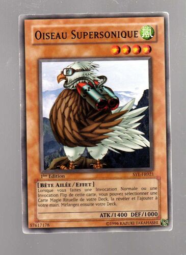 Oiseau Supersonique - Yu-Gi-Oh! -  Sye-Fr021