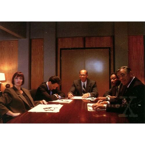 Carte X-Files Topps - Numéro 61 "Special Meetings"