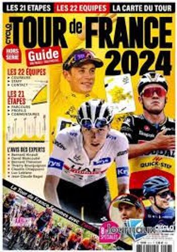 Cyclo Coach Hors-Série Tour De France 2024 N° 24 Du 19 Juillet 2024