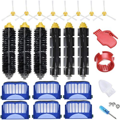 27 Pièces pour IRobot Roomba Accessoires Pièces De Rechange 600 Série: 690 670 671 680 650 630 614 595 585 Kit