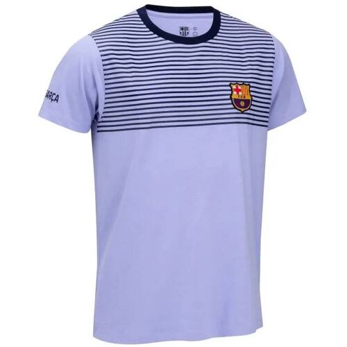 Xxl - T-Shirt - Fc Barcelone - Collection Officielle - Violet - Manches Courtes - Homme