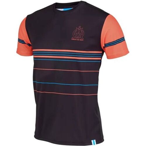 S - Maillot - Olympique De Marseille - Om - Noir - Adulte - Sans Manche