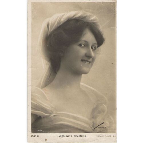 Cpa - Femme Artiste Miss Nina Sevening