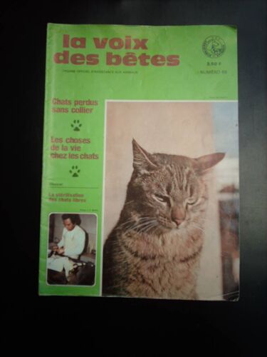 La Voix Des Bêtes  N° 68 : Spécial Chat