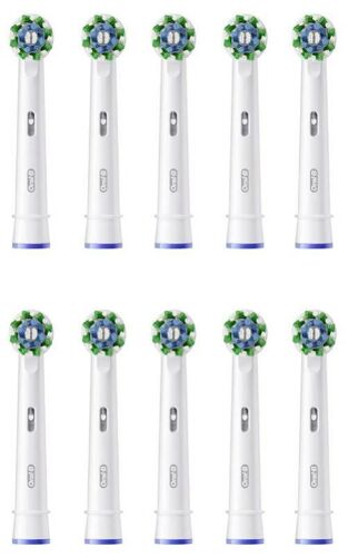 Oral-B Pro Cross Action Aufsteckbürsten 10er-Pack (Weiß)